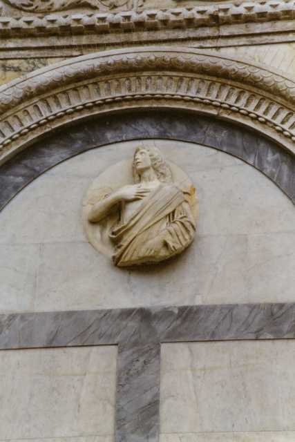 Tumidei, Stefano — Lombardo Pietro (bottega) - sec. XV - Venezia, S. Maria dei Miracoli: Profeta — insieme